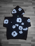 Суитшърт Denim Tears Cotton Wreath Hoodie Black - Размер S