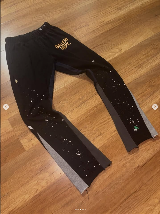 GALLERY DEPT. GD PAINTED FLARE SWEATPANT