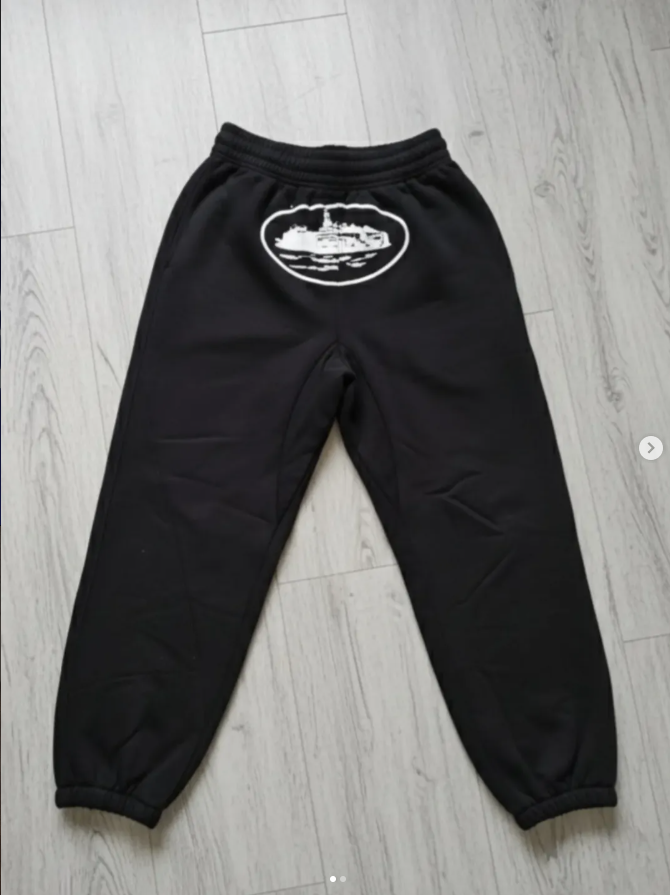 Corteiz Alcatraz Sweatpants – Black