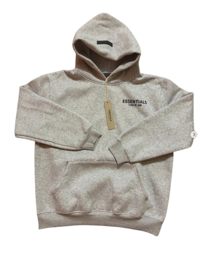 Essentials Fear of God Hoodie – Heather Grey