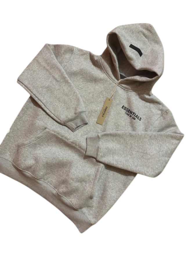 Essentials Fear of God Hoodie – Heather Grey