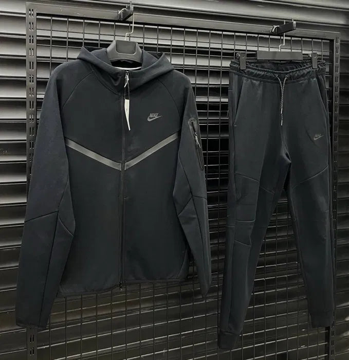🔥Nike tech fleece full set black🖤