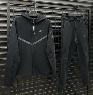 🔥Nike tech fleece full set black🖤