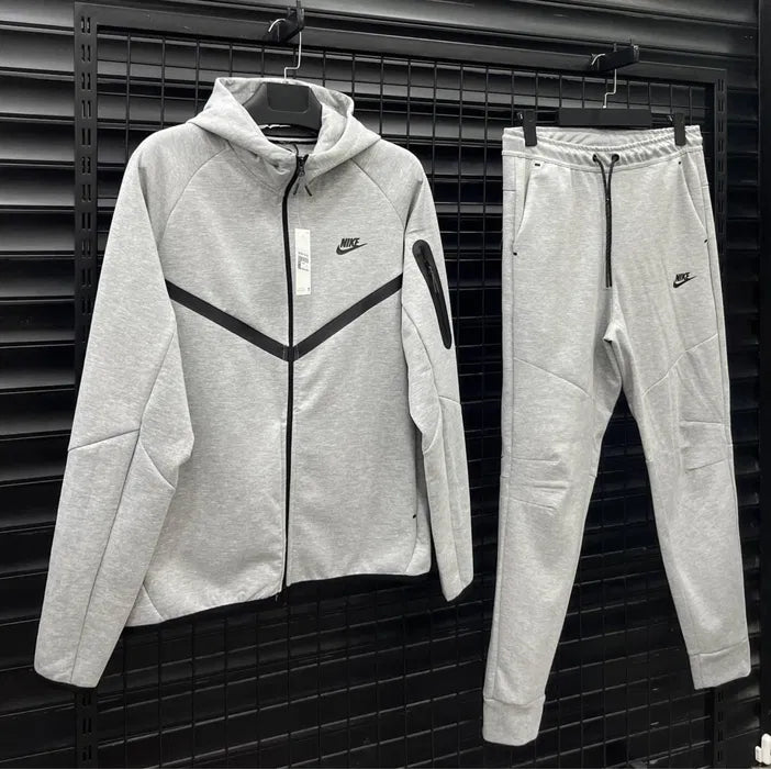 🔥 Nike Tech Fleece Full Set Grey 🩶