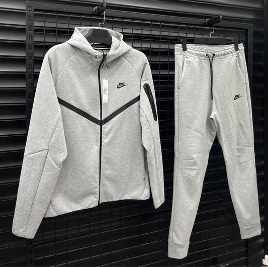 🔥 Nike Tech Fleece Full Set Grey 🩶